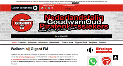 Desktop Screenshot of gigantfm.nl